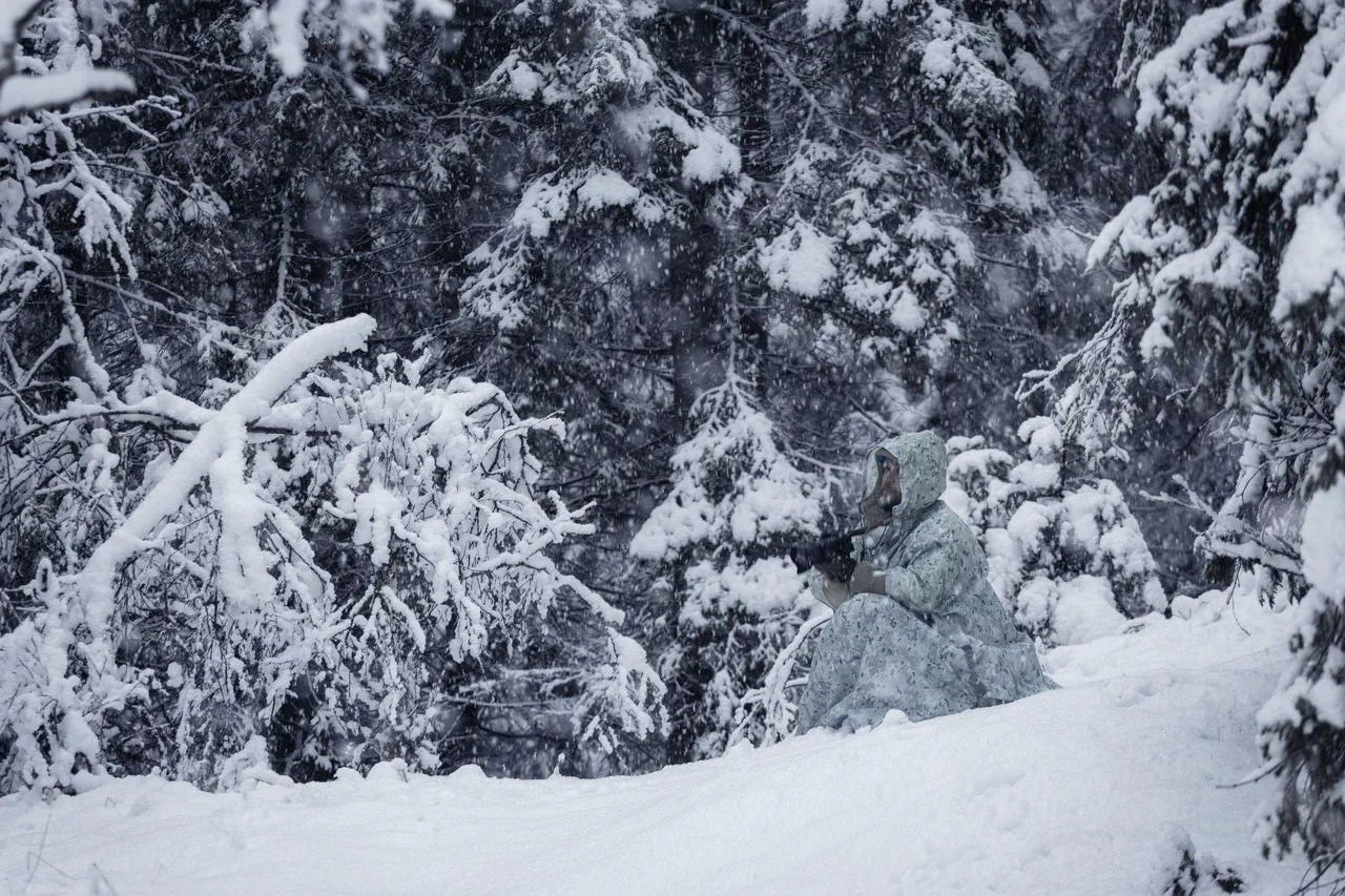 Poncho Tarp - Winter MultiCam - DD Hammocks