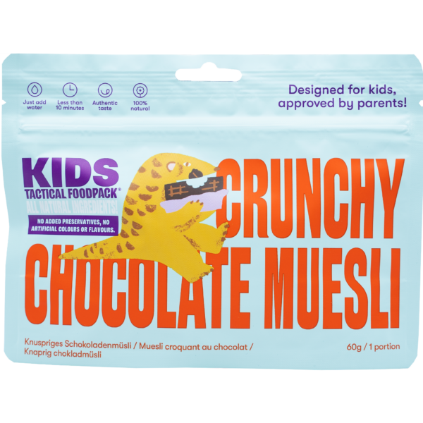 Sprød Chokolade Müsli Kids - Tactical Foodpack