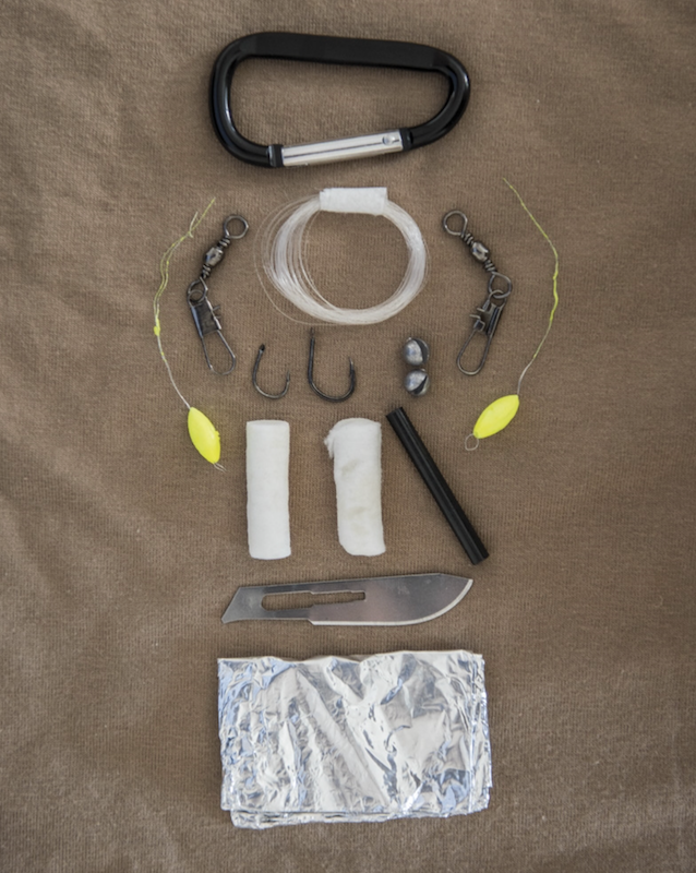 Survival kit med paracord lille