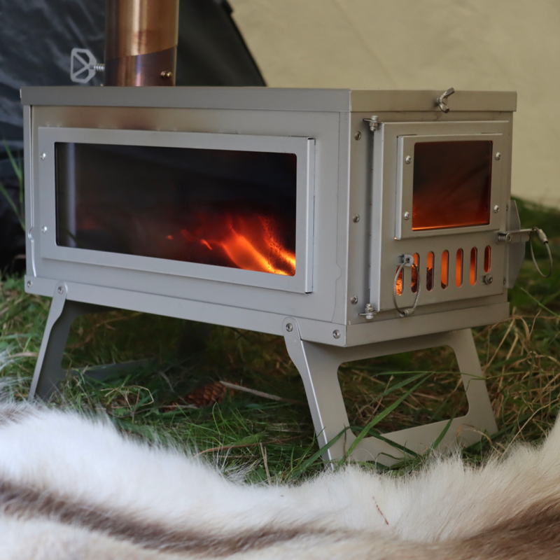 holzofen für zelt Zeltofen aus Edelstahl
