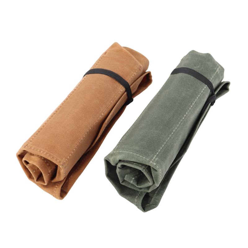 Tool Roll Waxed Canvas 