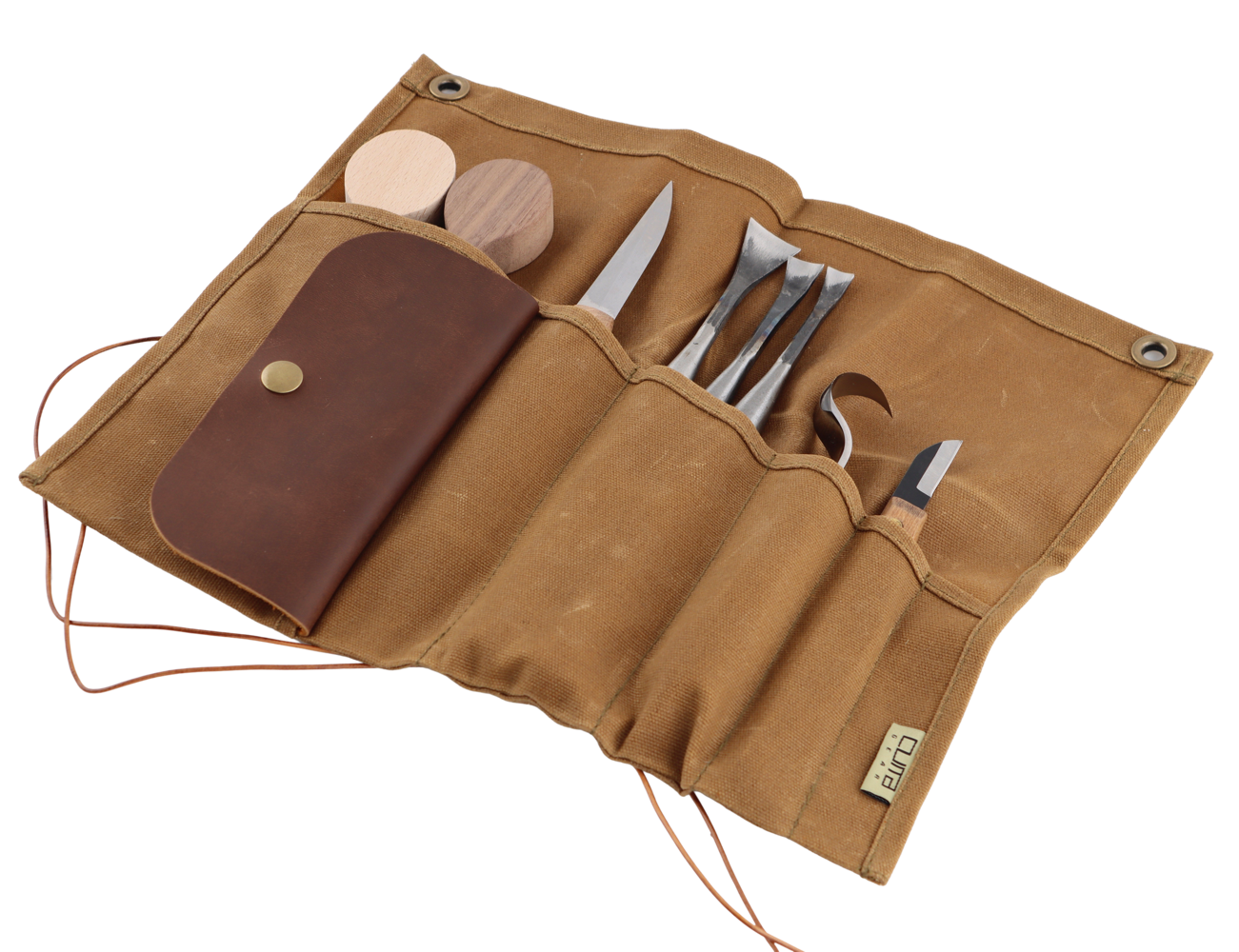 tool roll I vokset canvas