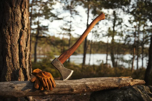 Traditional Black Forest Woodworker Økse 1000g - Helko Werk