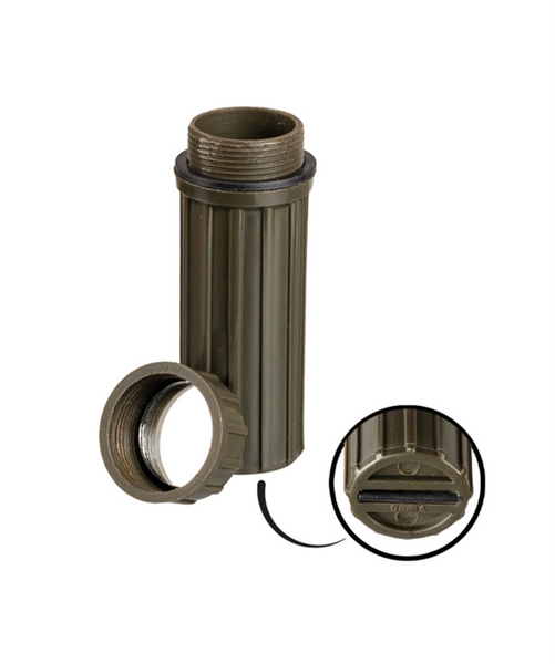 Vandtæt beholder til tændstikker med ildstål - Mil-tec