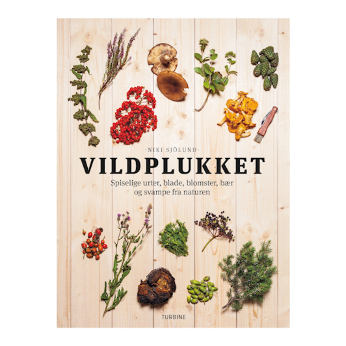 Vildplukket sanke bog spiselige planter dansk