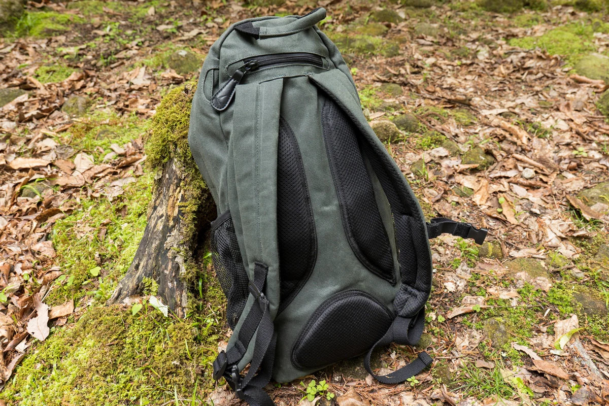DD hammocks Quest Rygsæk 24L vokset canvas  – Olive Green