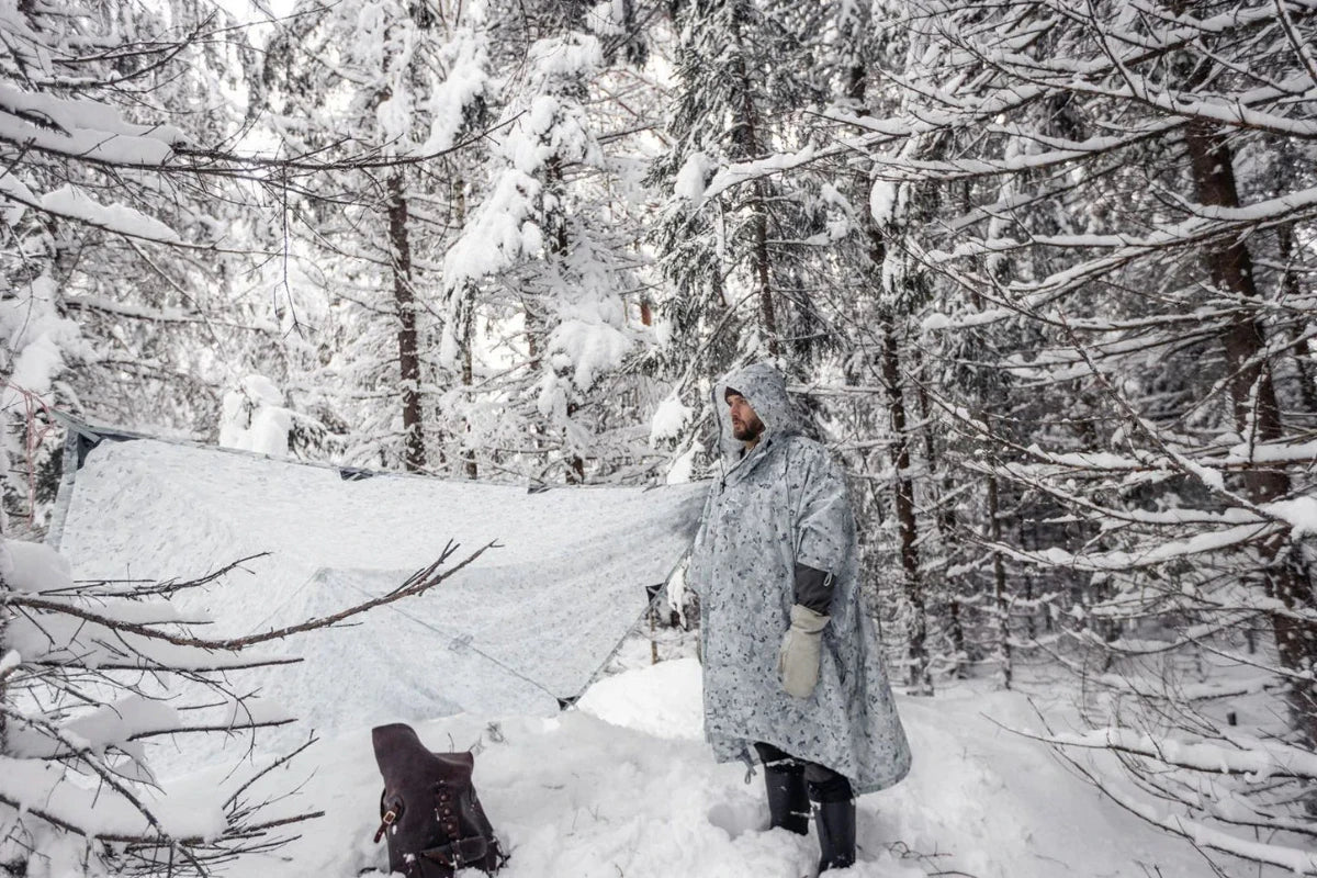 Poncho Tarp - Winter MultiCam - DD Hammocks