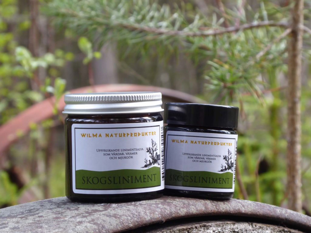 skogsliniment fra wilma naturprodukter