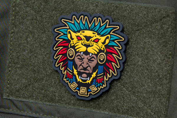 AZTEC WARRIOR HEAD 1 MORALE PATCH