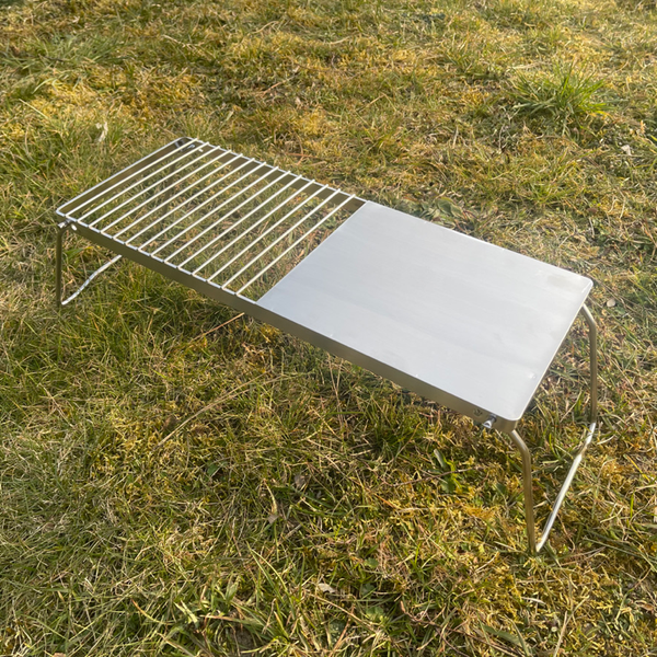 Bålgrill med stegeplade - Foldbar