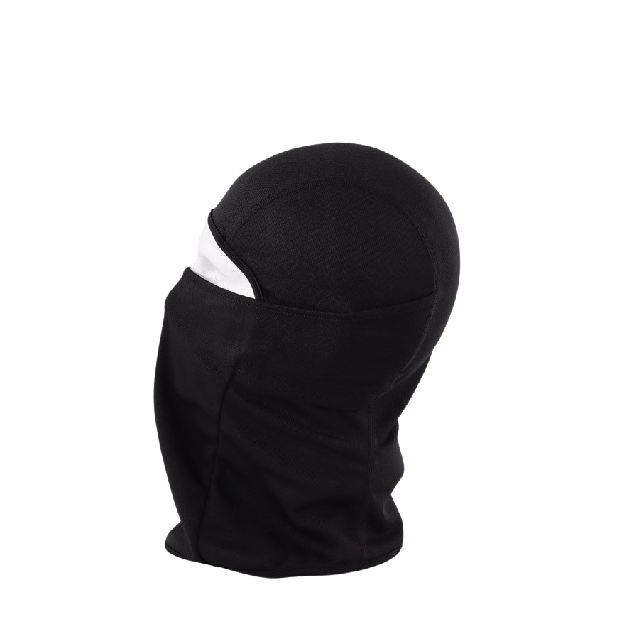 Balaclava aus atmungsaktivem Stoff - Schwarz