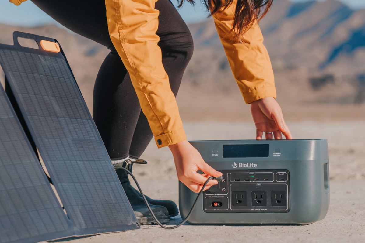 BaseCharge 1500 Generator / Powerstation - Biolite solcelle