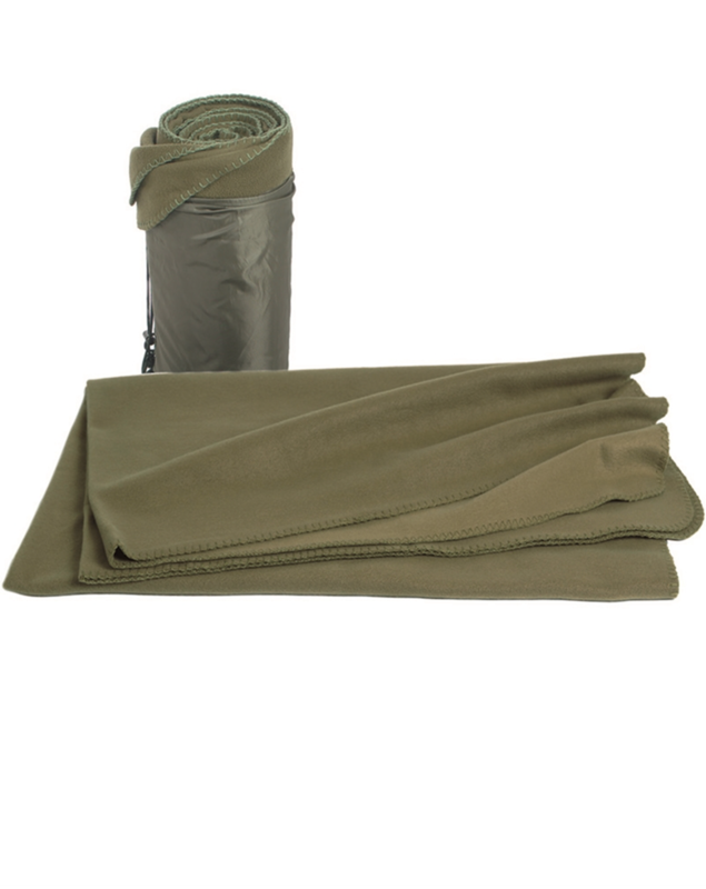 Fleece teppe - Mil-Tec - Olive
