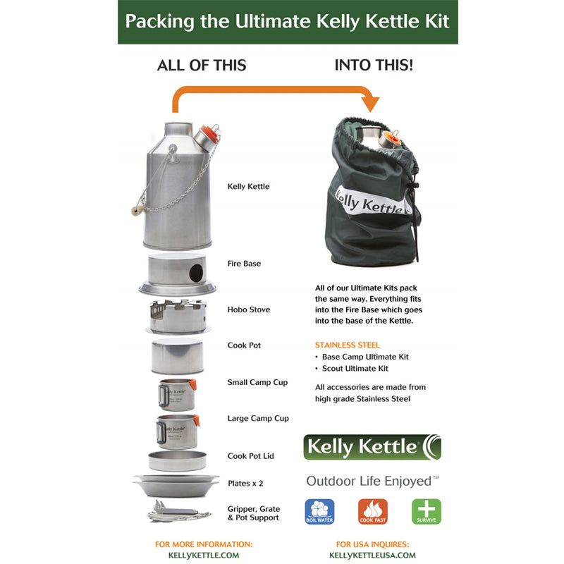 Kelly Kettle Ultimate Scout Kit SST