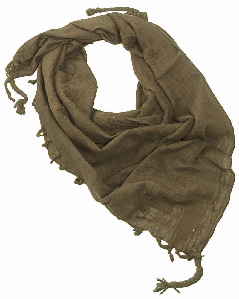 Halstørklæde-Shemagh-Olive-Outdoor