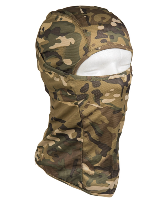 Mil-Tec Balaclava i åndbart stof - Multitarn