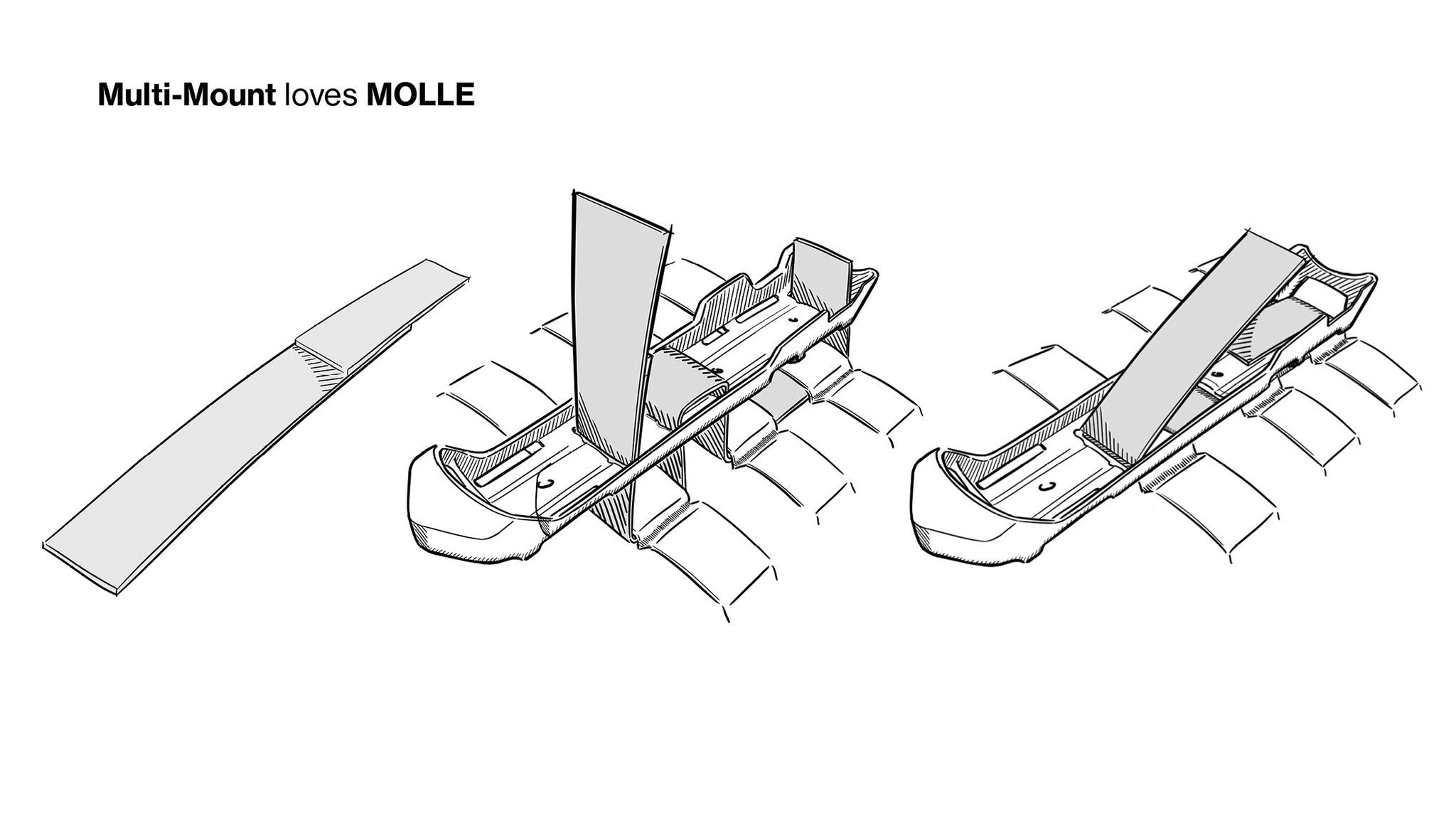 Mora Garberg Multimount Molle
