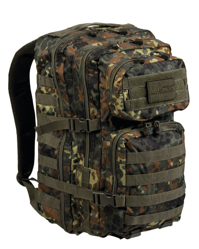 Rygsæk US  Assault Flecktarn - Large - 36 liter - Molle system