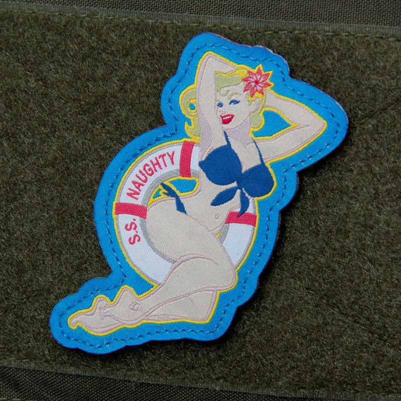 SS NAUGHTY PINUP MORALE PATCH