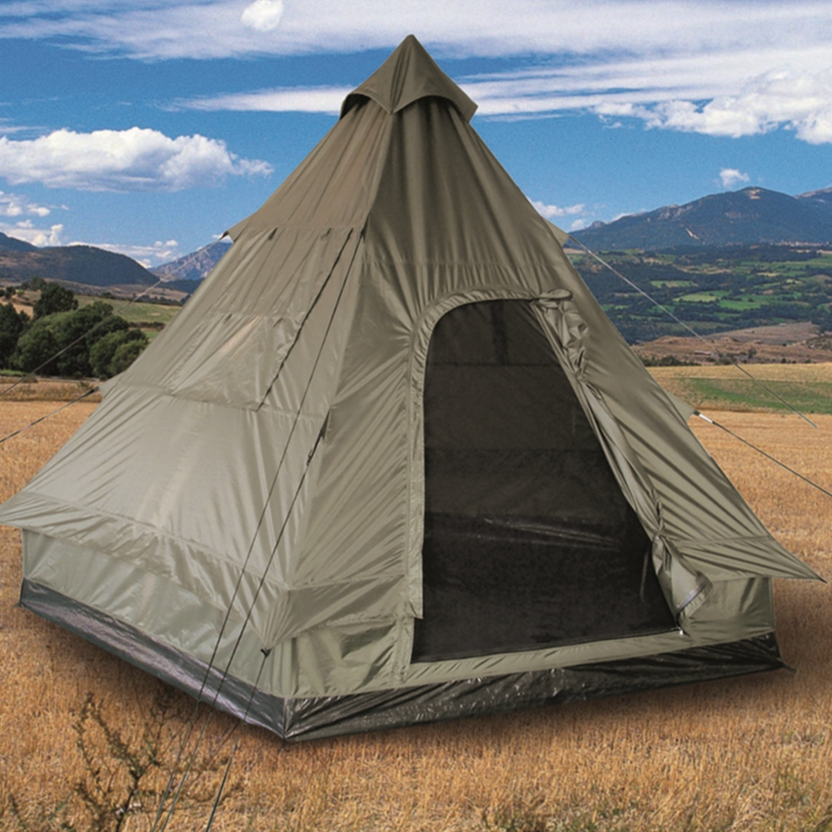 lavvu zelt kaufen / Tipi 4 Personen Color:Türkis Canvas Tipi Schnittmuster, Kinderzelt, Duke of Edinburgh