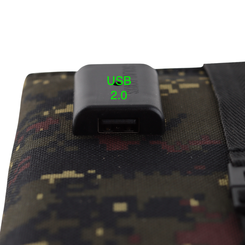 Solcelle Oplader 10W Camo