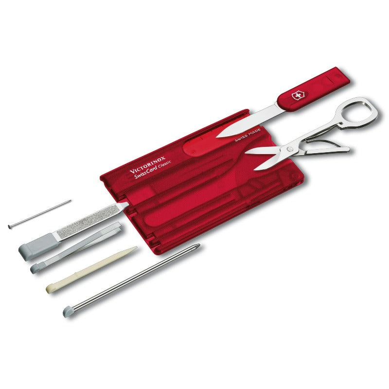 SwissCard Classic - Victorinox med udstyr