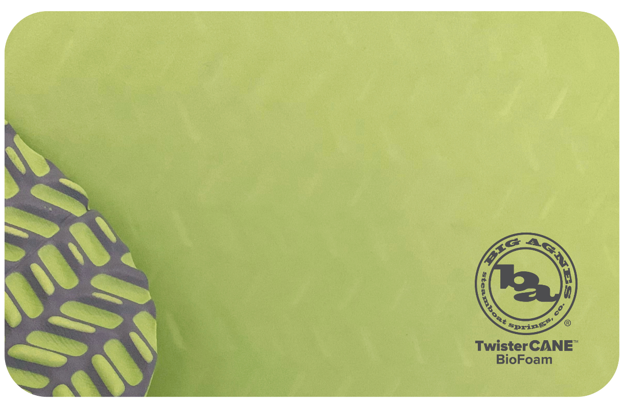 TwisterCane Bio Foam Siddeunderlag Big Agnes