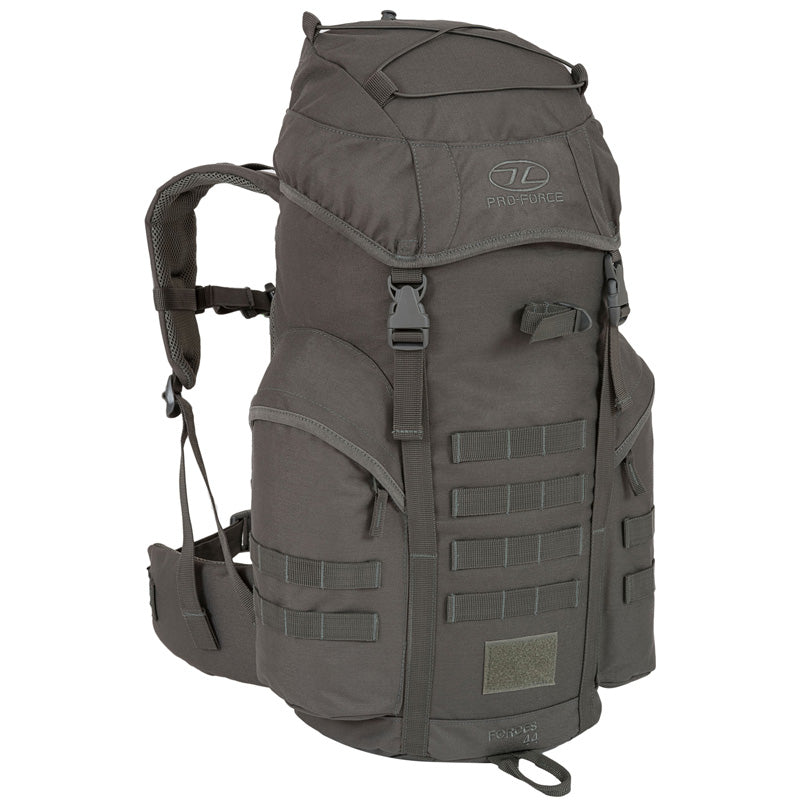 Highlander Outdoor vandrerygsæk - 44 liter - Forces Grey