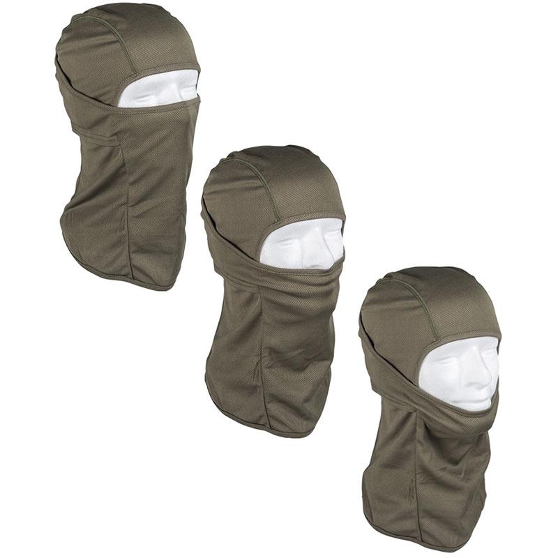 Mil-Tec Balaclava i åndbart stof - Olivengrøn