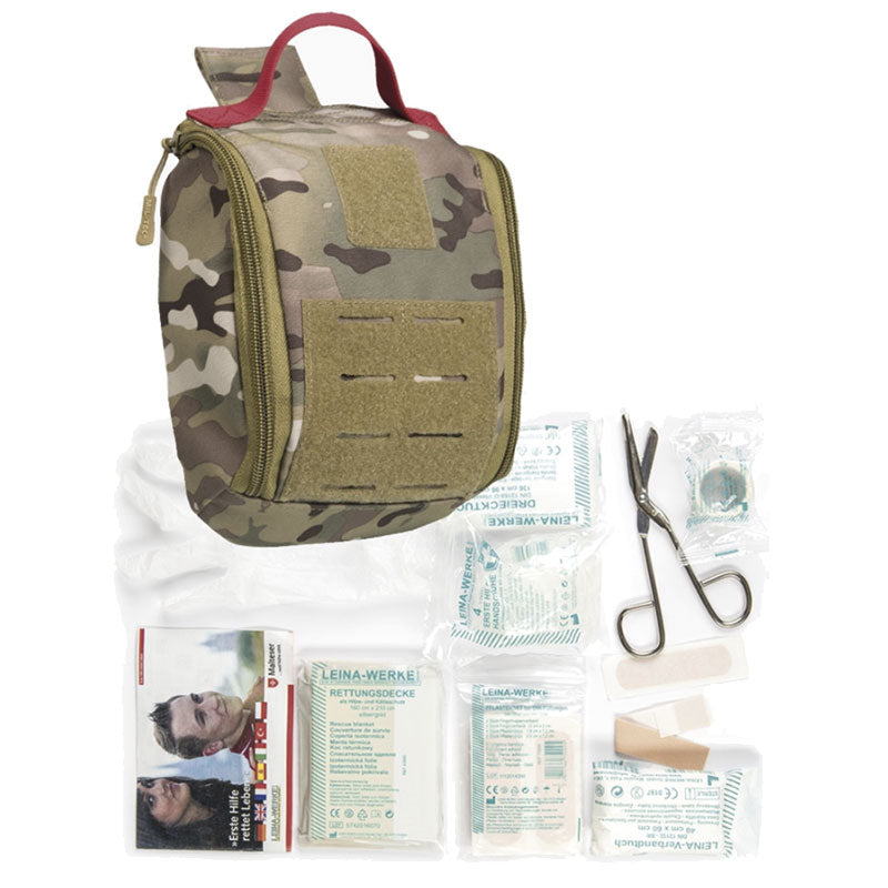 Mil-Tec - IFAK Laser Cut Pouch Multicam 25 dele