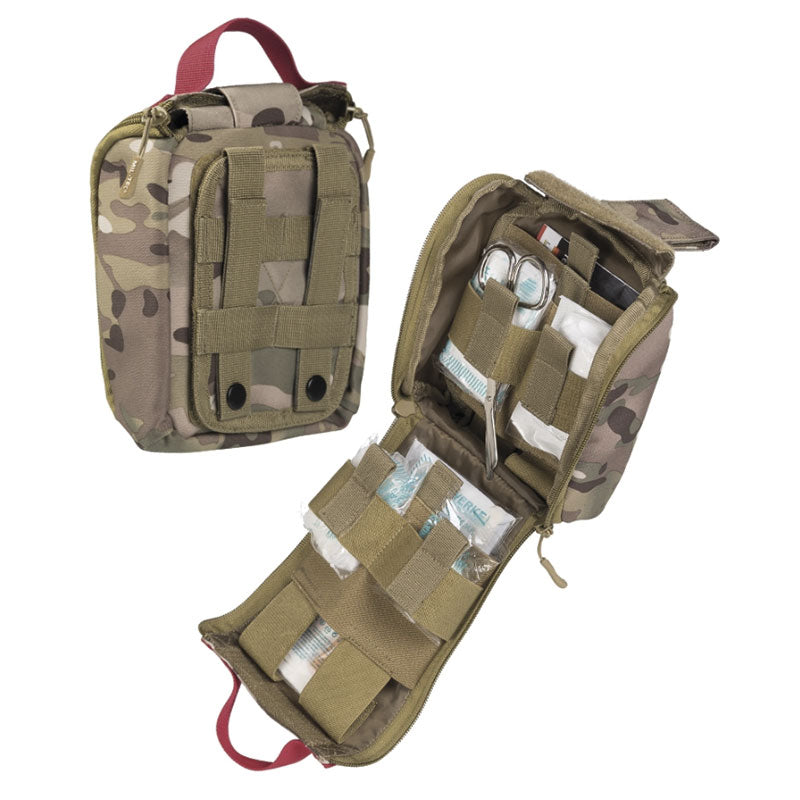 Mil-Tec - IFAK Laser Cut Pouch Multicam 25 dele