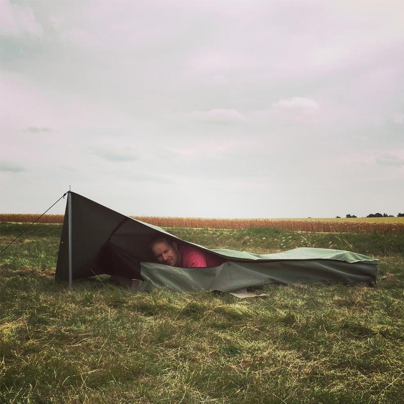 Outhaus Hobart Canvas Swag Bedroll - Enkeltmandstelt