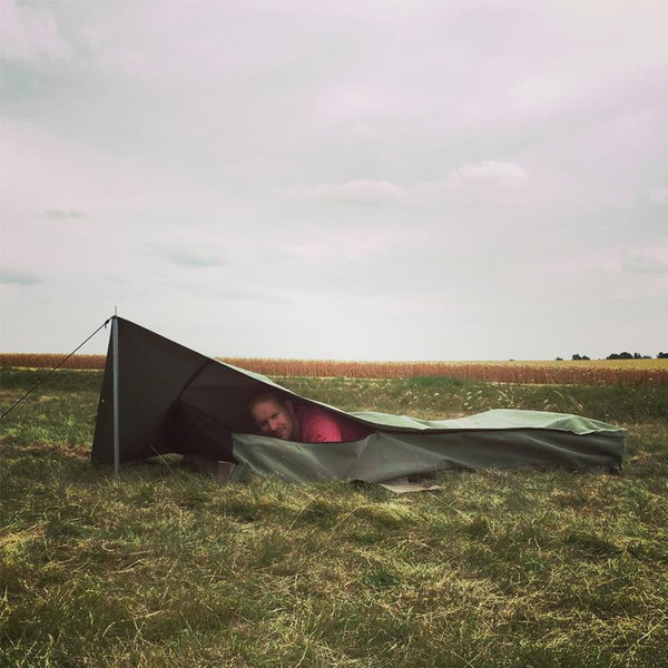 Outhaus Hobart Canvas Swag Bedroll - Enkeltmandstelt