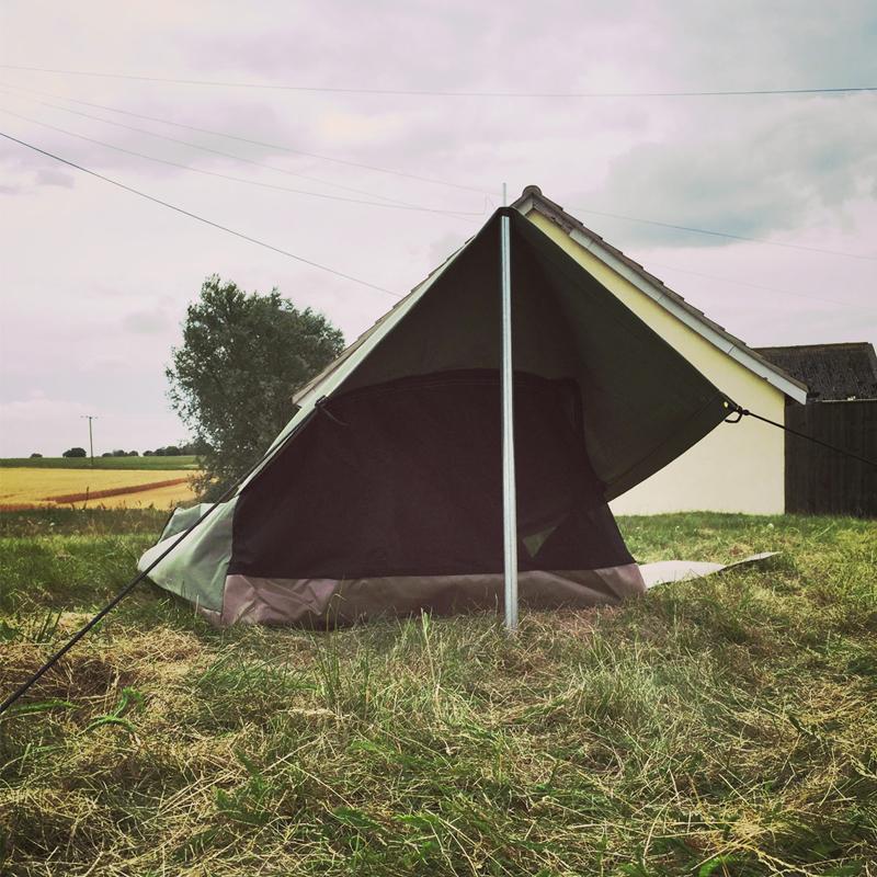 Outhaus Hobart Canvas Swag Bedroll - Enkeltmandstelt
