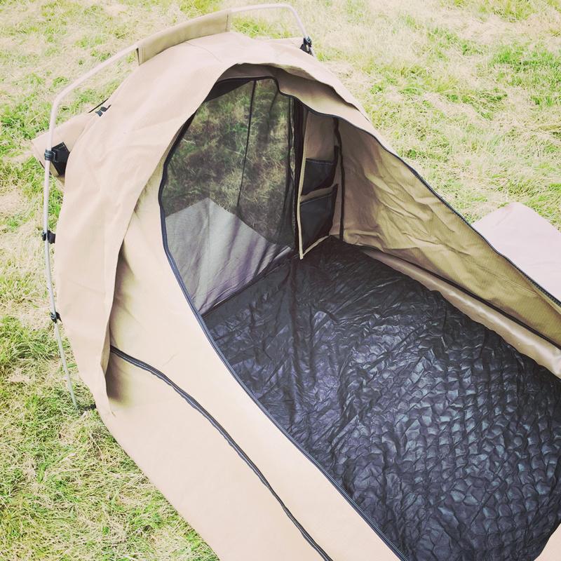 einmann zelt Outhaus Rockhampton Canvas Dome Swag » Kaufe Einmannzelt hier!